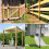 Protector de poste de acero inoxidable para buzón ajustable 10