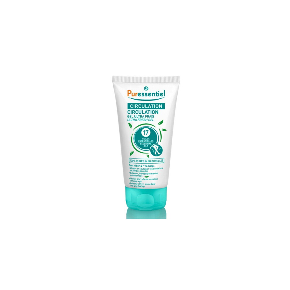Puressentiel Circulation Ultra-Fresh Gel For Heavy Legs |Natural Essential Oil Formula - 125ml
