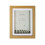 Medium Oak Photo Frame - 6x8" 1