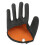 2Stk Leichte Angler-Handschuhe Aus Polyesterfaser Schwarz 1