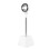 3Pcs Compact White Pet Hair Dryer Holder Adjustable Storage Rack 1