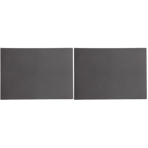 2Pcs Creative Dark Grey Photosensitive Stamp Mats Durable Stamp Pads 1