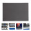 2Pcs Creative Dark Grey Photosensitive Stamp Mats Durable Stamp Pads 8