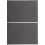2Pcs Creative Dark Grey Photosensitive Stamp Mats Durable Stamp Pads 5