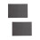 2Pcs Creative Dark Grey Photosensitive Stamp Mats Durable Stamp Pads 7