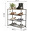 4 Tier Shoe Rack, Metal Shoe Storage 3