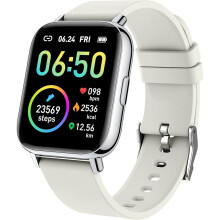 Smart Watch, Fitness Tracker 1.69" Touch Screen with Heart Rate Sleep Monitor, Step Counter for Men Women IP68 Waterproof Sports for iOS Android
