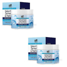 (2pcs)Seborrheic Dermatitis Cream, Anti Fungal Shampoo, Scalp Treatment for Psoriasis, Folliculitis, Dry Scalp, Anti-Itch, Sooth