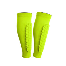 (XL, Green) 2pcs Soccer Shin Guards For Youth, Protective Soccer Equipment Lower Leg Guards