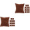 24Pièces Marron Confortables Pour Montre Bracelet 5