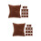 24Pièces Marron Confortables Pour Montre Bracelet 9