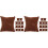 24Pièces Marron Confortables Pour Montre Bracelet 4