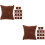 24Pièces Marron Confortables Pour Montre Bracelet 8