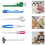 24Pièces Stylos Bille Forme Outils En Plastique Multi Usage Pour École 9