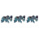 3Pcs Lapel Brooch Elegant Rhinestone Clothes Decoration 5