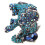 3Pcs Lapel Brooch Elegant Rhinestone Clothes Decoration 10