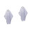 2Pcs White Cape Unisex Durable Haircut Apron for Dye 4