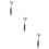 3Pcs Meat Knocking Hammer Alloy Double-Sided Household Kitchen Tool 9