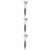 3Pcs Meat Knocking Hammer Alloy Double-Sided Household Kitchen Tool 8