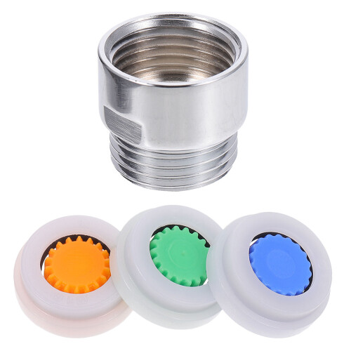 12Pcs Copper Shower Flow Transfer Valves Durable Assorted Color Kit