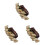3Pcs Handmade Nut Shell Bracelets Assorted Color Drum Dance Decoration 2
