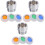 12Pcs Copper Shower Flow Transfer Valves Durable Assorted Color Kit 3