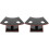 2Pcs Sturdy Plastic Cone Bracket Ice Cream Cone Display Rack Black 2
