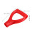 8Pcs Red Plastic Handles Ergonomic Grip Durable and Easy Hang 2