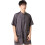 3Pcs Soft Grey Hair Dye Clothes Short Sleeve Practical Pocket Design 1
