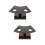 2Pcs Sturdy Plastic Cone Bracket Ice Cream Cone Display Rack Black 7