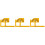 3Pcs Foldable Yellow Measuring Instrument Multi Angle Ruler for Crafts 4