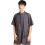3Pcs Soft Grey Hair Dye Clothes Short Sleeve Practical Pocket Design 11