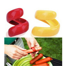 6Pcs Sausage Cutter Spiral Hot Dog for Barbecue Assorted Colors