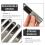 24Pcs Hole Punch Set Silver DIY Craft Tool Belt Hole Cutter 8