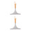 2Pcs Car Window Squeegee Assorted Colors for Shower Doors and Mirrors 7