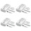 4Sets Durable Earphone Cleaning Set White Multifunctional Kit 5