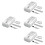 4Sets Durable Earphone Cleaning Set White Multifunctional Kit 6