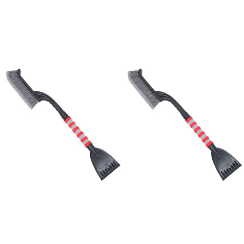 2Pcs Car Detachable Brush and Ice Removal 1