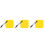 3Pcs Anti-Collision Yellow Silicone Protective Cases for Pets 4