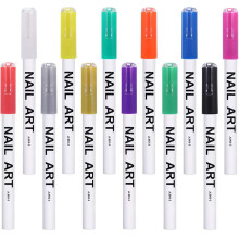 48Pcs Nail Art Painting Pens Multi Color DIY Manicure Tool Plastic