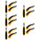 15Pcs Plastic Metal Staple Removers Ergonomic Repair Tools 11