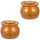 2Pcs Ceramic Soup Jar Chocolate Kitchen Stewed Soup Pot Multi-Use 3