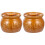 2Pcs Ceramic Soup Jar Chocolate Kitchen Stewed Soup Pot Multi-Use 2