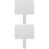 2Pcs Safe White Handheld Answer Board Quick Response Teaching Prop 5