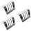 3Pcs Silver Bread Rack Stainless Steel Multi-Grid Sliced Bread Shelf 6
