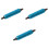 3Pcs Blue Back Pressure Cooler for Rc Car Engine Aluminum Cooling Part 3