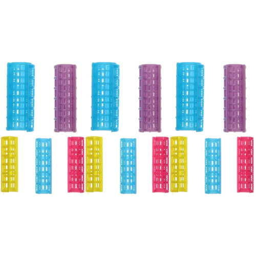 108Pcs Hair Curling Tools Self Grip Rollers Durable Assorted 2