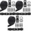3Sets Strap Schnallen Bänder D-Ring Clips Nylon Schwarz DIY-Set 7