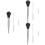 36St Bbq Kruidenspuit Met Flexibele , Rvs, Gekleurde Set 6