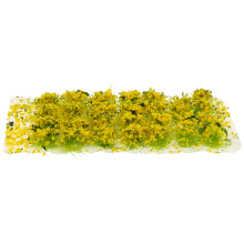 3Boxes Lightweight Yellow Miniature Flower Cluster for Mini Houses
